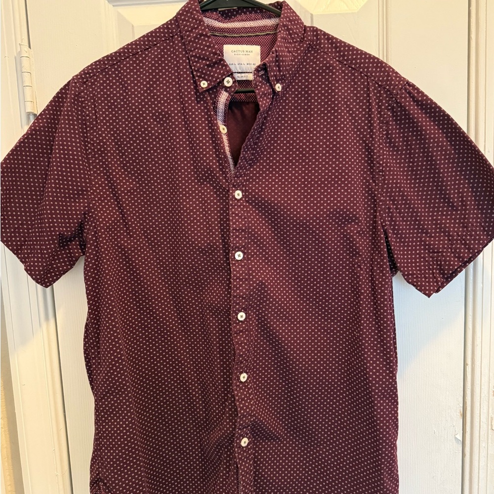 Cactus Man Button Down